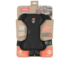 ZOLUX Travel Safe M juodas - dog harness
