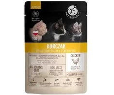 Pet Republic PetRepublic filė su vištienos filė pakuotėje katei junior 100g