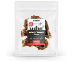 UNISZKI Middle pig ear - treat for dogs - 200 g