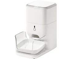 Gyvūnų Maisto Dozatorius - CatLink F04 STD 4L Talpa, Mobilioji Programėlė, Dviguba Energija - Balta