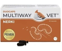 JM SANTE Multiway Vet Duocaps Kidneys - atsukamos kapsulės šunims ir katėms nuo inkstų – 60 vnt.