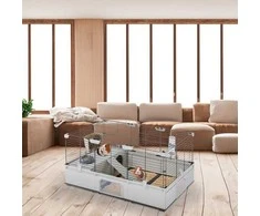 FERPLAST Modular 2 - narvas triušiui ir naminei jūrų kiaulytei - 109 x 72 x 56cm