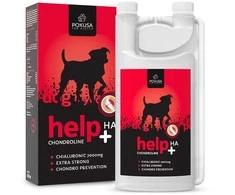 Gyvūnų papildai - POKUSA ChondroLine Help + HA Skystas sąnarių palaikymas 1000ml