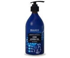 HOLISTA Cod liver oil – papildai šunims ir katėms – 500ml