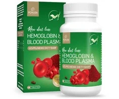 Gyvūnų papildas - POKUSA RawDietLine Hemoglobinas ir kraujo plazma 120 vnt