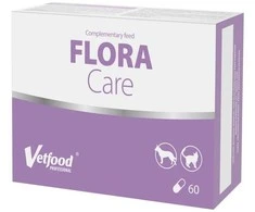 Gyvūnų papildas - VETFOOD Flora Care (120 vnt., virškinimo sveikatos palaikymas)