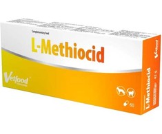 VETFOOD L-Methiocid – papildai šunims ir katėms – 60vnt.