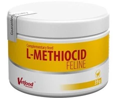 Gyvūnų papildas - Vetfood L-Methiocid Feline 39g Šlapimo sveikata