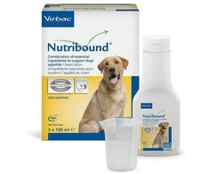 VIRBAC Nutribound Convalescence - supplements for dogs - 3x150ml
