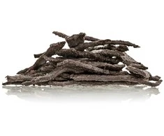 Gyvūnų Priedas - PETITTO Džiovintos Mėsos Juostelės Su Elniena 400g Baltymų 50.1%