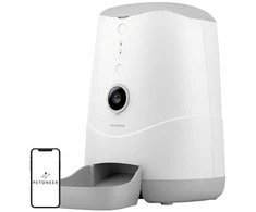 Gyvūnų reikmenys - Petoneer PF007 Smart Food Dispenser with Camera 3.7L Baltas