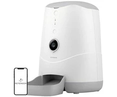 Gyvūnų reikmenys - Petoneer PF007 Smart Food Dispenser with Camera 3.7L Baltas