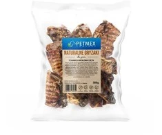 Gyvūnų skanėstas - PETMEX jautienos trachėjos kramtomasis 500g begrūdis hipoalerginis