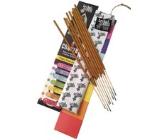 Hari Darshan Smilkalų Lazdos - Tribal Soul Smilkalai 10 Lazdelių 20 cm su Čakros Kortele