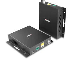 HDBaseT Siųstuvas - Lindy 100m Cat.6A Type C 4K60 Vaizdo Duomenų HDBaseT 3.0 Išplėtiklis 100W Juodas
