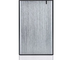 GEMBIRD EE2-U3S-6-GR HDD/SSD disko korpusas 2,5" su USB Type-C prievadu USB 3.1 šlifuoto aliuminio pilkos