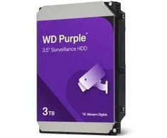 HDD - Western Digital Violetinė 3TB Stebėjimo Vidinis HDD 3.5"