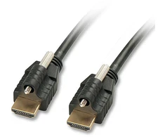 HDMI kabelis - Lindy didelės spartos užraktas 5 m