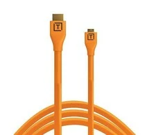 HDMI kabelis - Tether Tools Pro HDMI Micro į HDMI 2.0 6ft Juodas