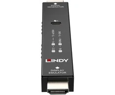 HDMI Signal Generator &amp; Ekranas Emulator - Lindy HDMI 4K60 Signalo Generatorius ir Ekrano Emuliatorius 3840x2160@60Hz Metalinis Korpusas Juodas