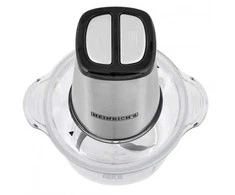 Heinrichs Maisto Smulkintuvas - HEINRICH HMZ 8850 G Elektrinis 2L Inox Smulkintuvas, Didelės Galios, Kompaktiškas Dizainas