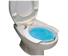 Herdegen Tualeto Sėdynė - Balta Plastikinė 370mm