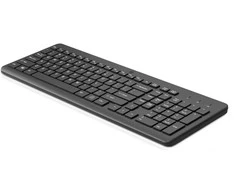 Hewlett Packard (HP) HP 225 Belaidė klaviatūra, spill resistant - Juodas - US ENG