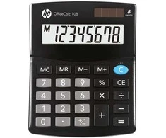 Hewlett Packard (HP) HP-OC 108/INT BX office skaičiuotuvas juodas