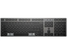 Hewlett Packard (HP) Klaviatūra - HP 720 Multi-Device Įkraunama Belaidė, USB/Bluetooth, Tylios Klavišai, Juoda