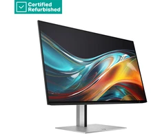 Hewlett Packard (HP) Monitorius - HP 724pf 23,8″ FHD 100 Hz Atnaujintas, Juoda/Sidabrinė