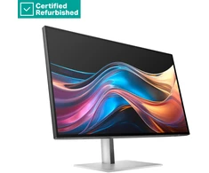 Hewlett Packard (HP) Monitorius - HP 727pq 27" QHD 2560x1440 120 Hz USB-C, RENEW, Sidabrinė/Juoda