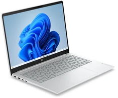Hewlett Packard (HP) HP OmniBook 3 14-hu0012nwx Core 3 100U 14.0"2K IPS 300nits AG 8GB DDR5 5200 SSD256 Intel Graphics Cam1080p 41Wh Win11 Glacier Sidabrinis