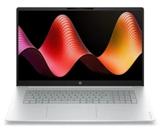 Hewlett Packard (HP) HP OmniBook 3 AI Nešiojamas kompiuteris 17-dn0000nw AMD Ryzen™ 7 250 43.9 cm (17.3") Full HD 24 GB DDR5-SDRAM 512 GB SSD Wi-Fi 7 (802.11be) Windows 11 Home AI PC Juodas, Gray
