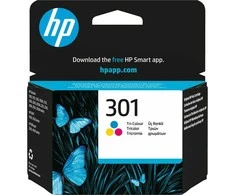 Hewlett Packard (HP) HP 301 rašalo kasetė spalvotam DeskJet 1050 2050 daugiafunkciam spausdintuvui Spausdintuvas