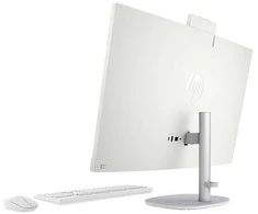 Hewlett Packard (HP) HP 27-cr0222nw AMD Ryzen™ 7 7730U 68,6 cm (27") 1920 x 1080 pikselių „viskas viename“ asmeninis kompiuteris 16 GB DDR4-SDRAM 512 GB SSD „Windows 11 Home“ „Wi-Fi 6“ (802.11ax) Baltas