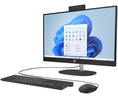 Hewlett Packard (HP) HP 24-cr0332nw AMD Ryzen™ 7 7730U 60,5 cm (23,8 colio) 1920 x 1080 pikselių „viskas viename“ asmeninis kompiuteris 16 GB DDR4-SDRAM 512 GB SSD „Windows 11 Home“ „Wi-Fi 6“ (802.11ax) Baltas