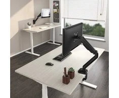 Hismart 17“-32“ monitoriaus spyruoklinis laikiklis, juodas