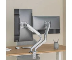 Hismart Dviejų 17”-32” monitorių spyruoklinis laikiklis