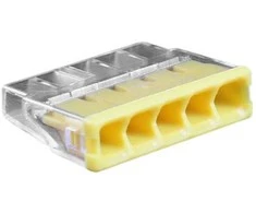 Hismart Elektrinis Jungtis - Sujungimo Jungtis 5x 0.5-2.5mm² 24A 450V 100vnt
