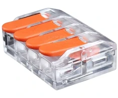 Hismart Elektros jungtis - Sujungimo Jungtis 4x 0.5-6.0mm² 41A 450V 20vnt