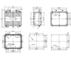 Hismart Instaliacinė dėžutė 190x197x90mm
