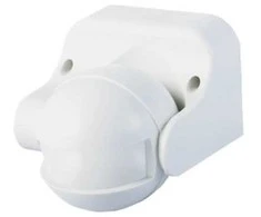 Hismart Mikrobangų judesio jutiklis, sieninis, 180/360 laipsnių, 5-15m, 300W, 0.1-2000lux, 5.8GHz CW, ISM