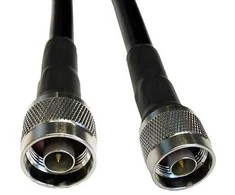 Hismart Kabelis LMR-400, 1m, N-male į N-male