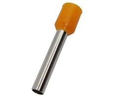 Hismart Presuojamas izoliuotas antgalis 4mm2/12AWG laidui, varis, oranžinis, 100 vnt.