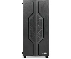Kompiuterio Korpusas - iBox CETUS 908 Midi Tower ATX, 7 Diskai, Antipirštinis Filtras Juodas