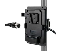 IDX Adapteris - Baterijos Adapteris - V-Lock / V-Mount su 4-Pin XLR Išėjimu 10A