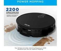 iHome iHRV10Y-BLK AutoVac Eclipse Robotas Dulkių Siurblys, Juodas
