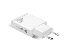 Įkroviklis - everActive SC-460Q 45W USB &amp; USB-C Greitas Įkroviklis, Balta