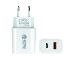 Extra Digital Įkroviklis - USB 3.0+ Type C: 220V, 20W, QC3.0+ PD