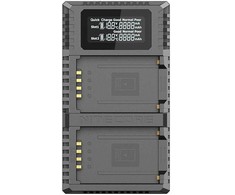 Įkroviklis - Nitecore FX2 Pro Dual Charger for Fujifilm NP T125 LCD
